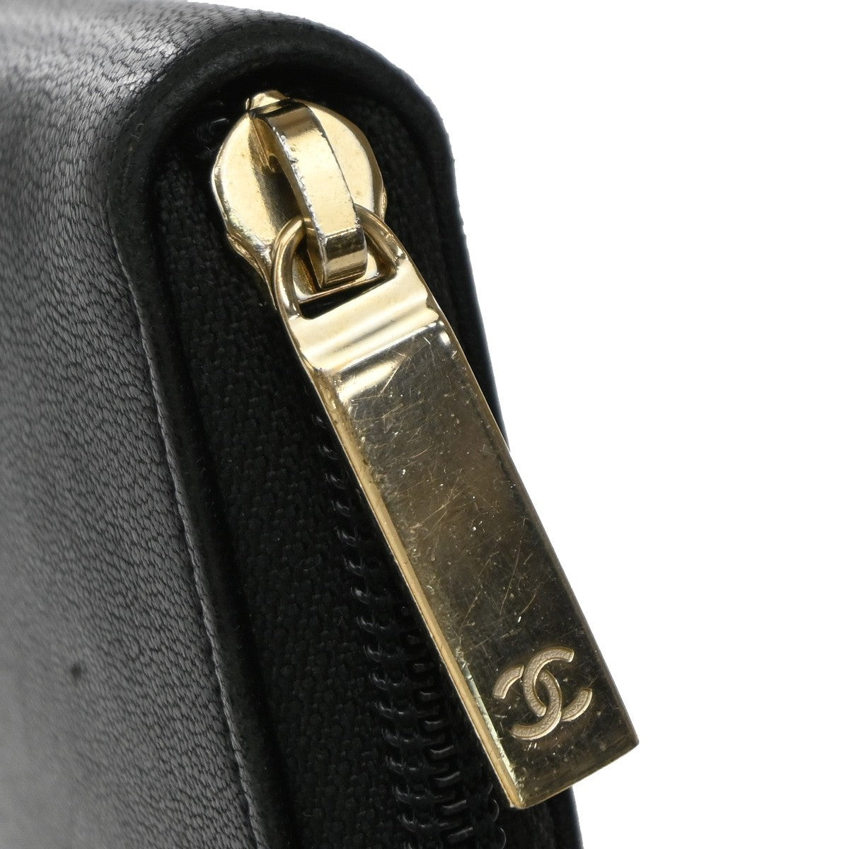 Chanel Timeless CC Zipped Wallet Goatskin, BLACK, LEATHER, Wallets