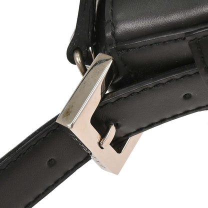 Bvlgari B.Zero1 Logomania Bag Canvas with Leather, BLACK, CANVAS, Shoulder bag