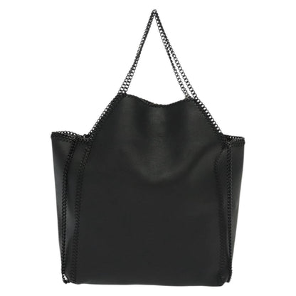 Stella McCartney Falabella Reversible Tote Faux Leather, BLACK, LEATHER, Tote bag