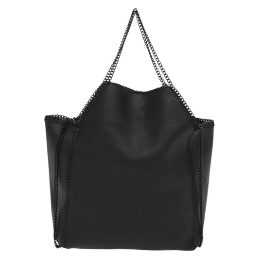 Stella McCartney Falabella Reversible Tote Faux Leather, BLACK, LEATHER, Tote bag