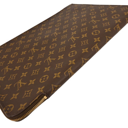 Louis Vuitton Etui Voyage Pouch Monogram Canvas, BROWN, CANVAS, Clutche & pouche