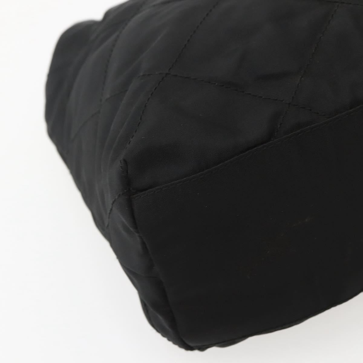 Prada Re-Edition 1995 Chain Tote Quilted Re-Nylon, BLACK, NYLON, Shoulder bag