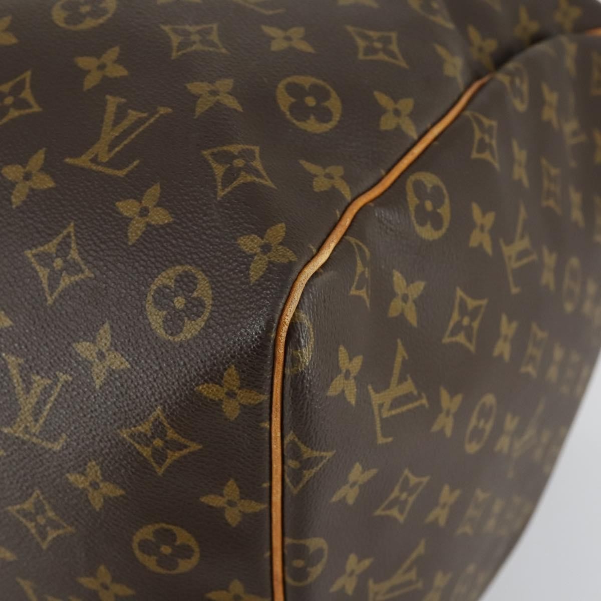 Louis Vuitton Keepall Bag Monogram Canvas, BROWN, CANVAS, Travel bag