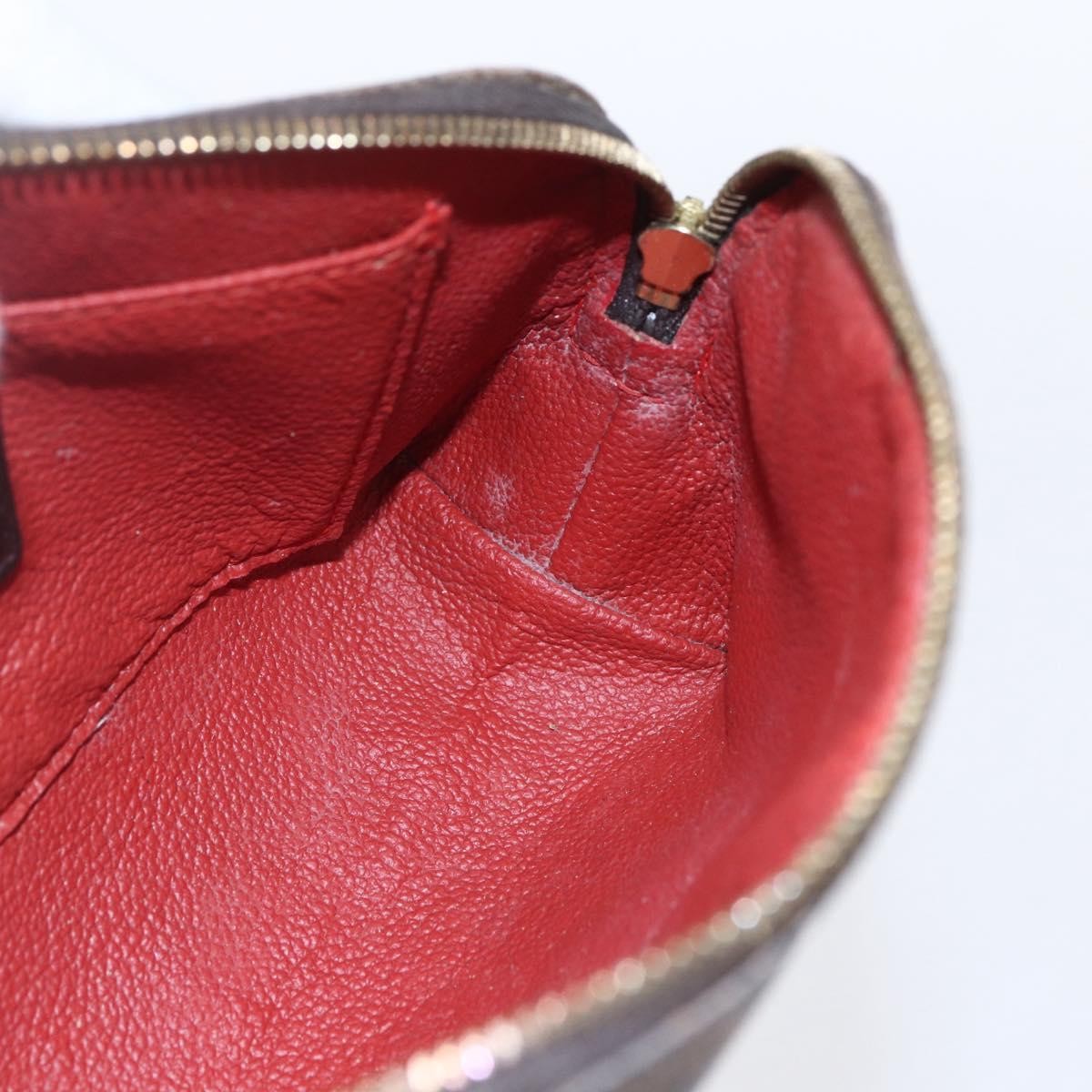 Louis Vuitton Cosmetic Pouch Damier, BROWN, CANVAS, Clutche & pouche