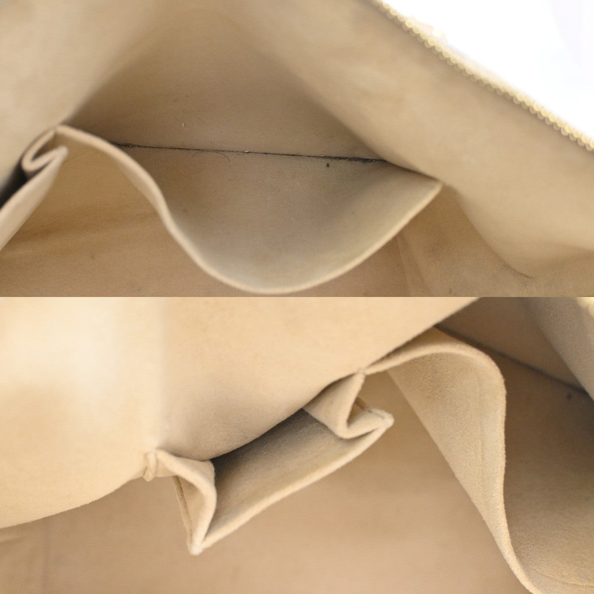 Louis Vuitton Saleya Handbag Damier, WHITE, CANVAS, Shoulder bag