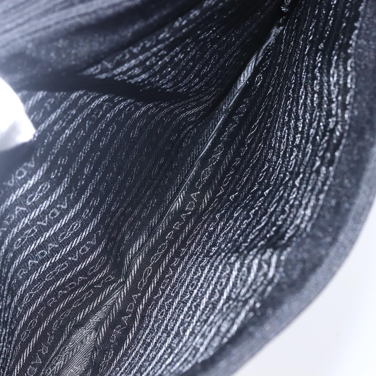 Prada Vintage Handbag Cotton, BLACK, COTTON, Handbag