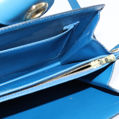 Louis Vuitton Capucines Shoulder Bag Epi Leather, BLUE, LEATHER, Shoulder bag