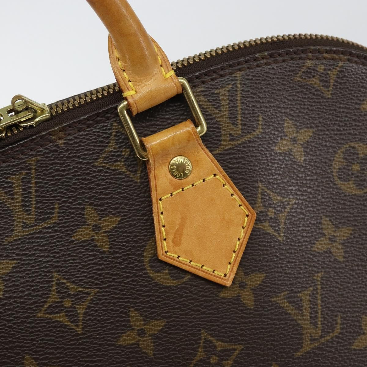 Louis Vuitton Alma Handbag Monogram Canvas, BROWN, CANVAS, Handbag