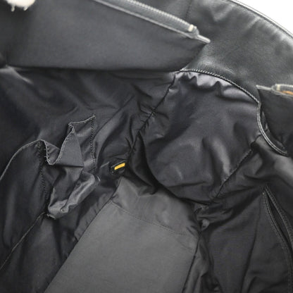 Chanel Biarritz Pocket Tote Quilted Coated Canvas, BLACK, CANVAS, Tote bag