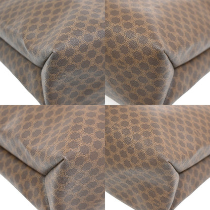 Celine Vintage Macadam Tote bag Canvas and Leather, BROWN, CANVAS, Tote bag