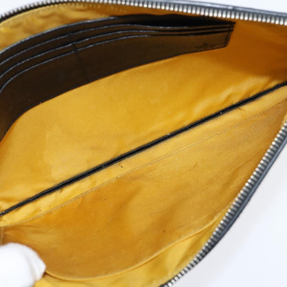 Gucci Off The Grid Zip Pouch GG Econyl, YELLOW, CANVAS, Clutche & pouche