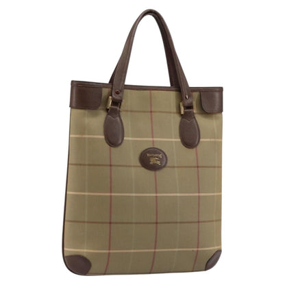 Burberry Nova Check Tote canvas check pattern, BEIGE, CANVAS, Tote bag