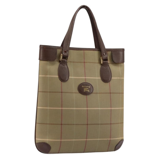 Burberry Nova Check Tote canvas check pattern, BEIGE, CANVAS, Tote bag