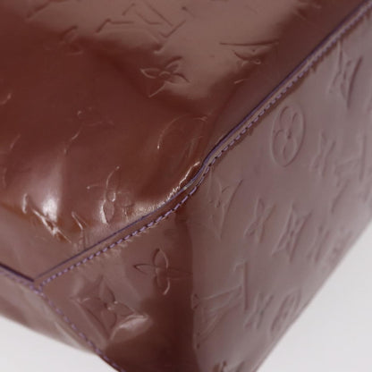 Louis Vuitton Reade Handbag Monogram Vernis, PURPLE, PATENT_LEATHER, Handbag