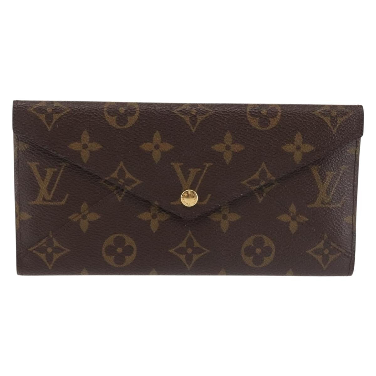 Louis Vuitton Origami Wallet Monogram Canvas, BROWN, CANVAS, Wallets