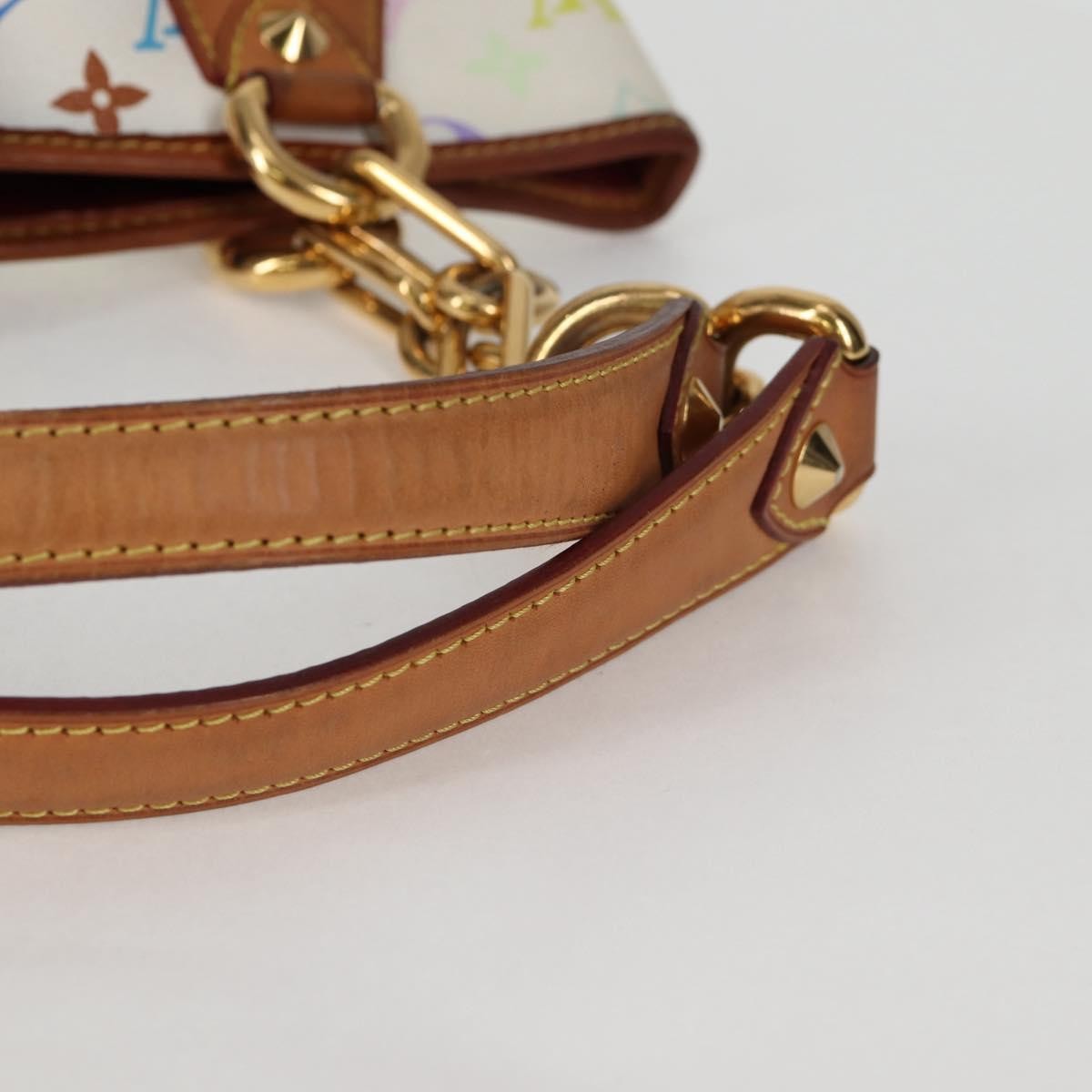 Louis Vuitton Annie Handbag Monogram Multicolor, WHITE, CANVAS, Tote bag