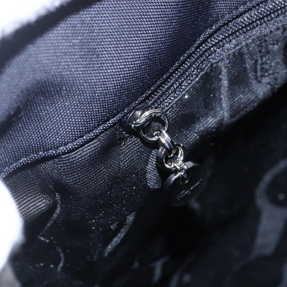 Salvatore Ferragamo Vintage Shoulder Bag Canvas, BLACK, CANVAS, Shoulder bag