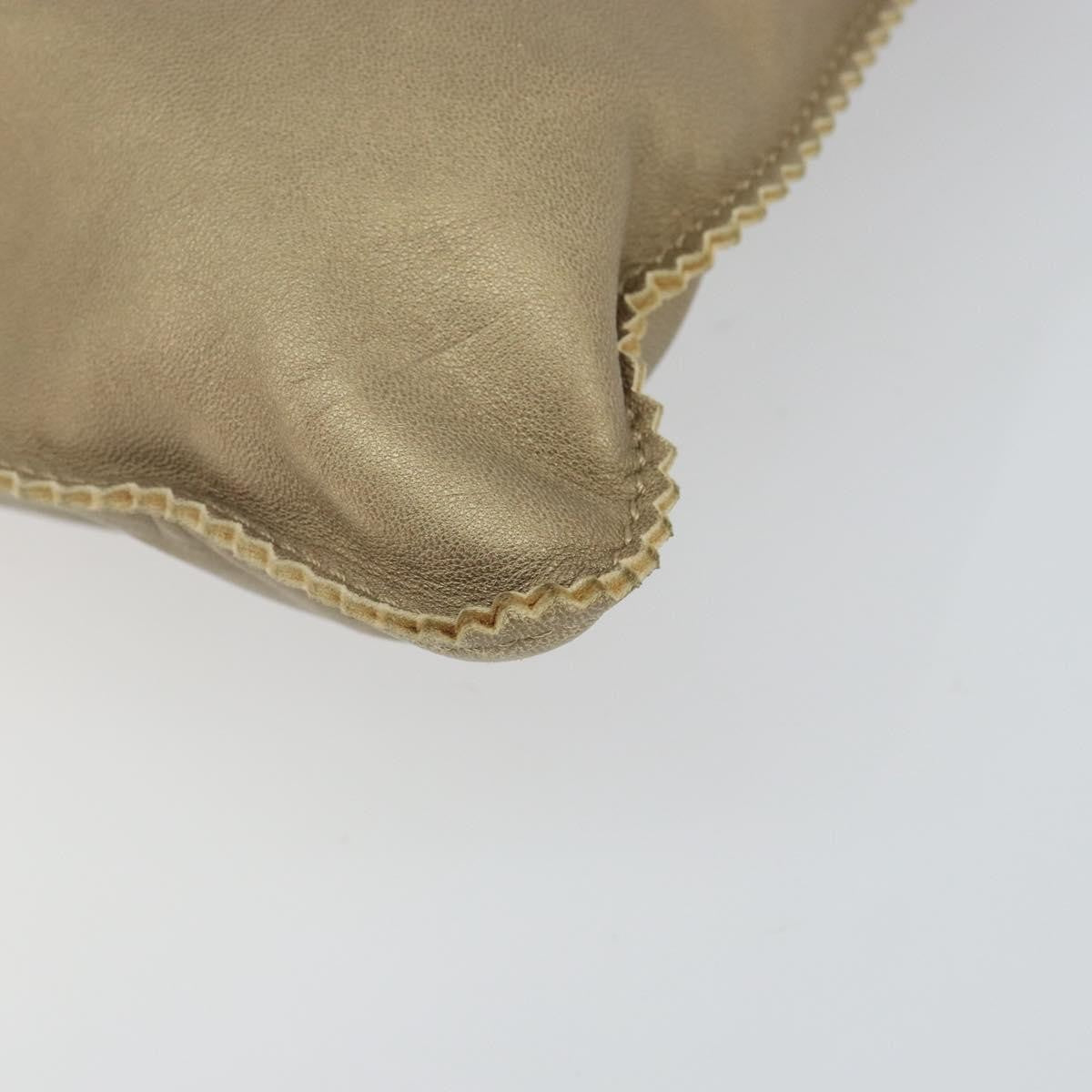 Loewe Anagram Tote Leather, GOLD, LEATHER, Tote bag