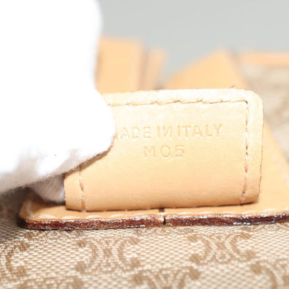 Celine Vintage Duffle Bag Macadam Coated Canvas, BROWN, CANVAS, Travel bag