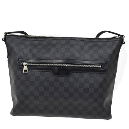 Louis Vuitton Mick Messenger Bag Damier Graphite, BLACK, LEATHER, Crossbody bag