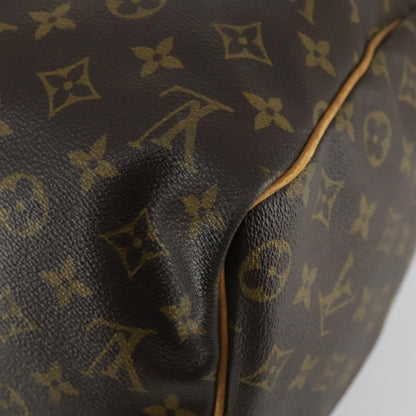 Louis Vuitton Keepall Bag Monogram Canvas, BROWN, CANVAS, Travel bag