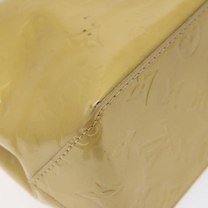 Louis Vuitton Reade Handbag Monogram Vernis, BEIGE, PATENT_LEATHER, Handbag