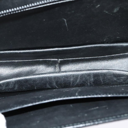 Gucci Vintage double G logo shoulder bag Leather, BLACK, LEATHER, Shoulder bag