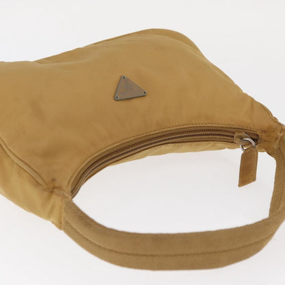Prada Hobo Tessuto, YELLOW, NYLON, Handbag