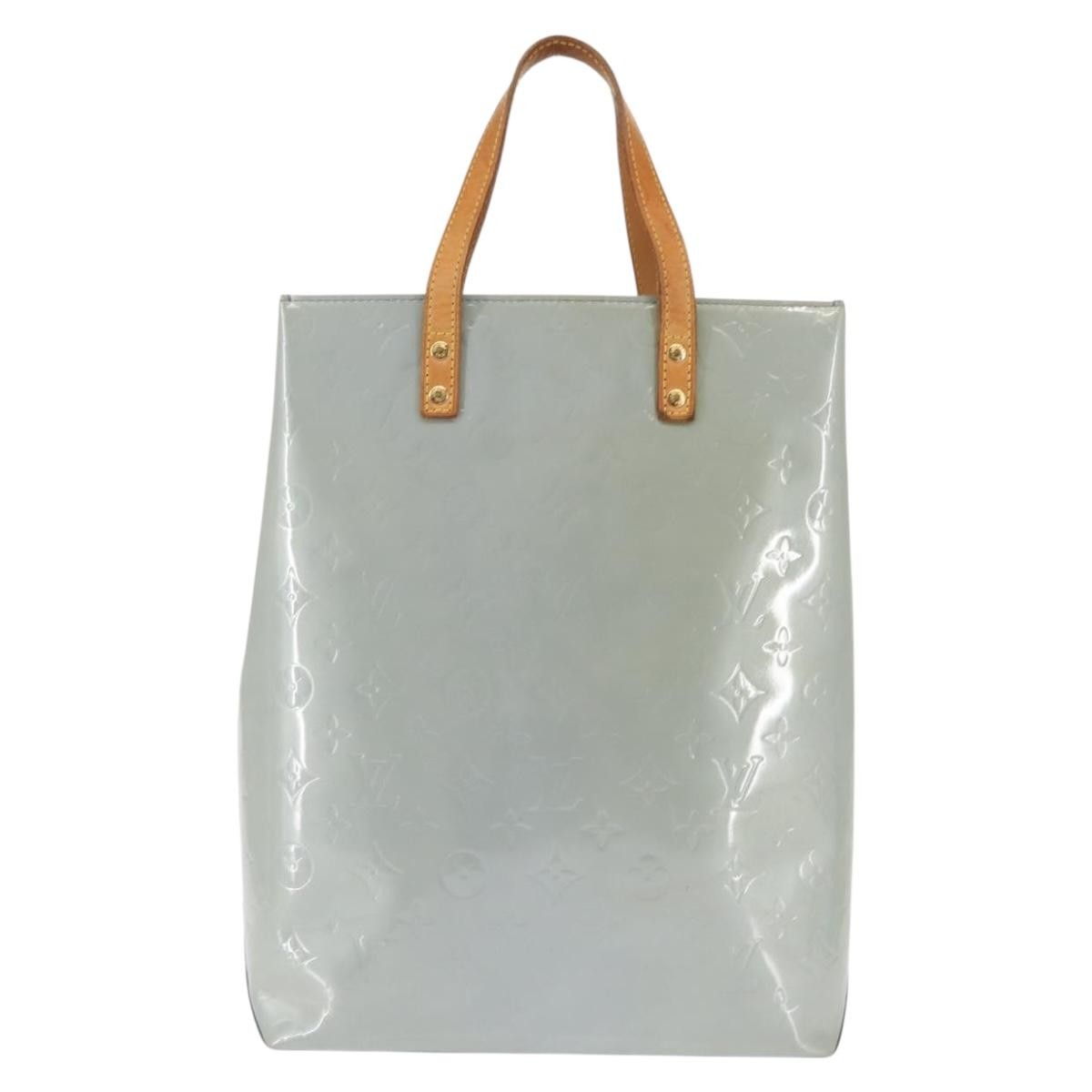 Louis Vuitton Reade Handbag Monogram Vernis, PURPLE, PATENT_LEATHER, Handbag