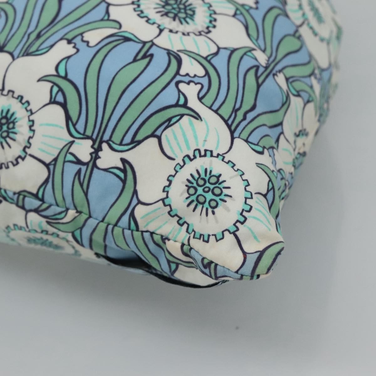 Prada Travel Pouch Tessuto, BLUE, COTTON, Clutche & pouche