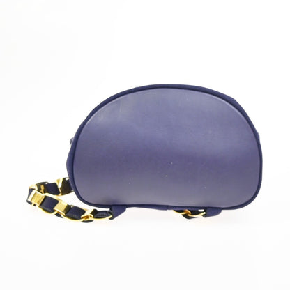 Salvatore Ferragamo Vara Chain Backpack Canvas, Purple, Canvas, Backpack