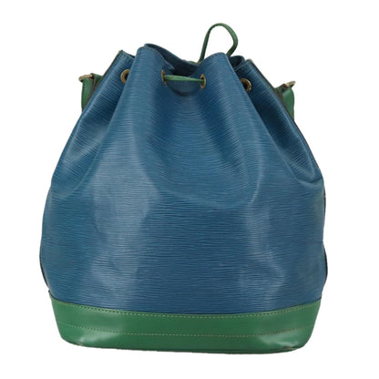 Louis Vuitton Bicolor Noe Handbag Epi Leather, BLUE, LEATHER, Shoulder bag