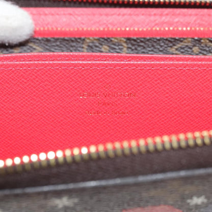 Louis Vuitton Porte-Monnaie Zippy Wallet Monogram Vivienne, BROWN, CANVAS, Wallets