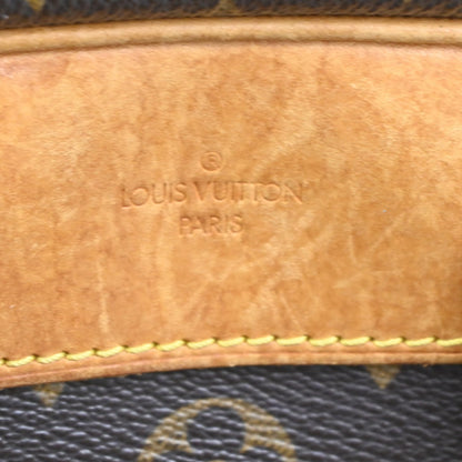 Louis Vuitton Trouville Handbag Monogram Canvas, BROWN, CANVAS, Handbag