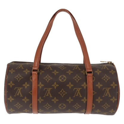 Louis Vuitton Papillon Handbag Monogram Canvas, BROWN, CANVAS, Handbag
