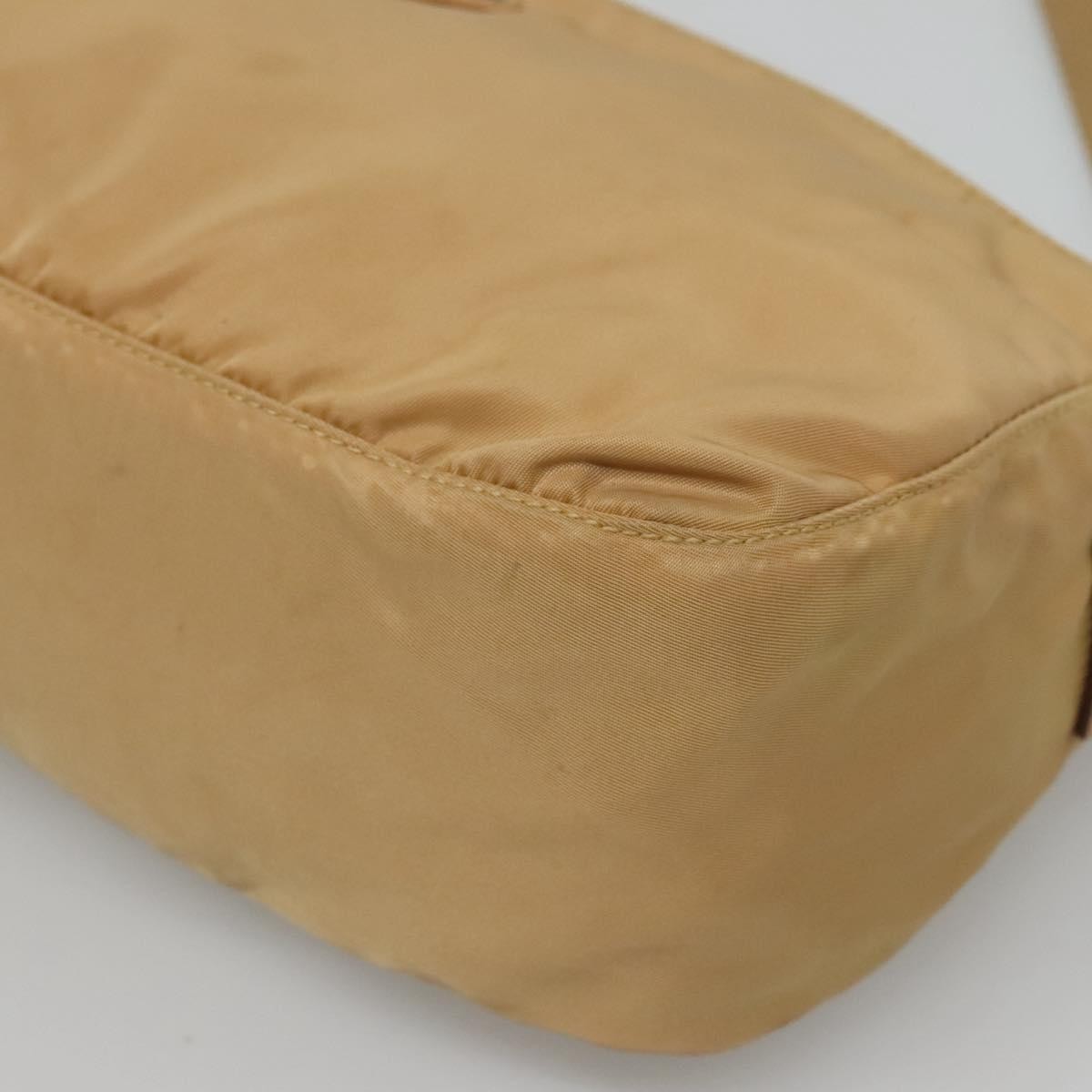 Prada Vintage Shoulder Bag Tessuto, BEIGE, NYLON, Shoulder bag