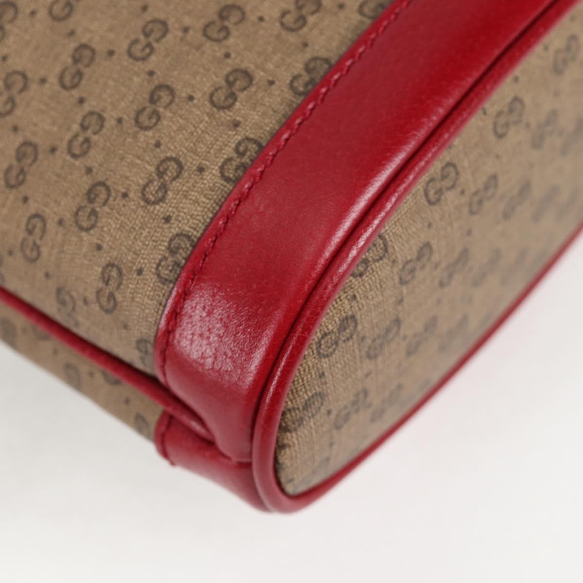 Gucci Doraemon Bucket Bag Printed Mini GG Coated Canvas, BEIGE, PVC, Crossbody bag