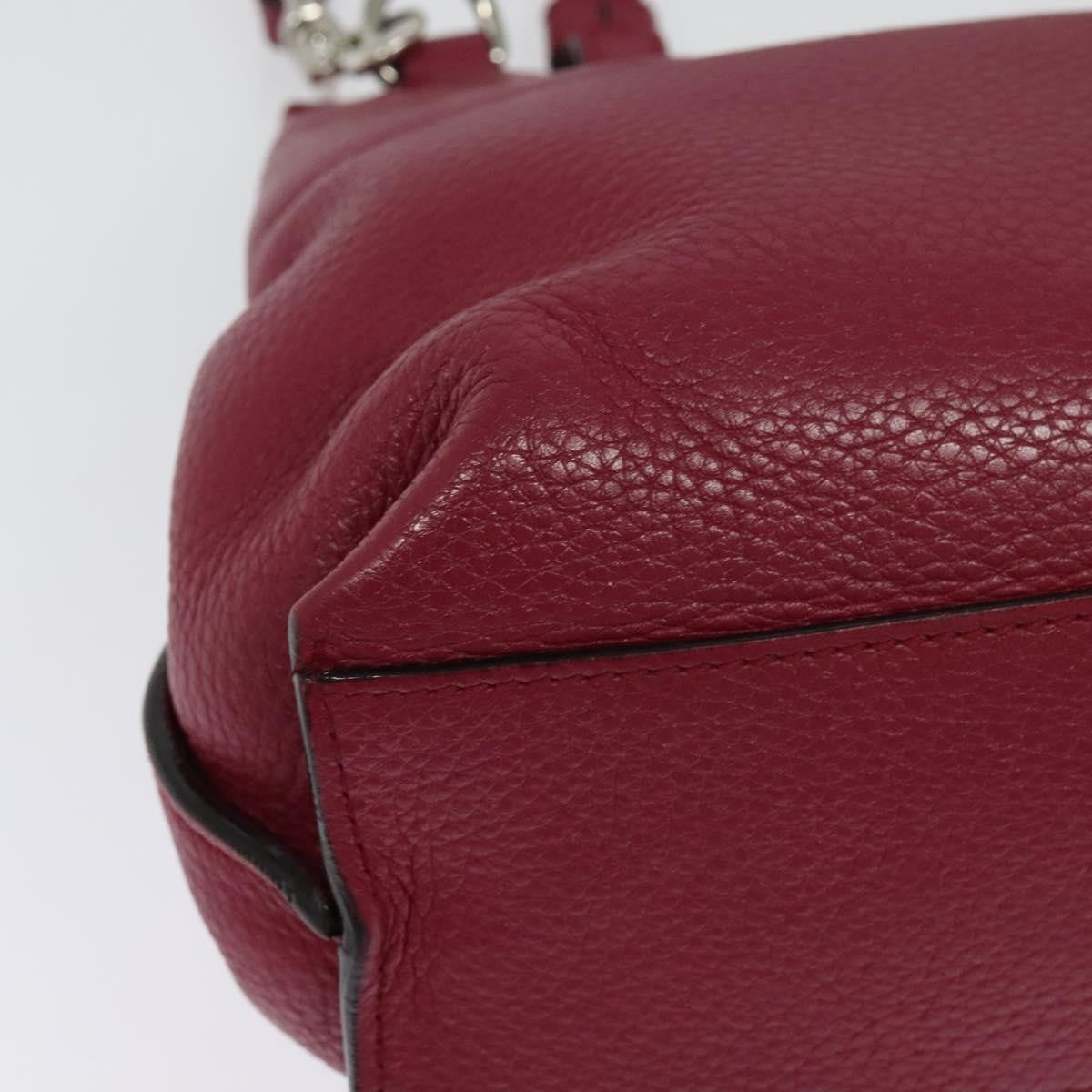 Gucci Bamboo Daily Top Handle Bag Leather, PINK, LEATHER, Handbag