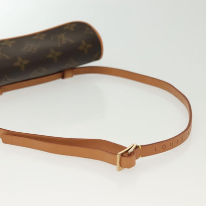 Louis Vuitton Florentine Waist Bag Monogram Canvas, BROWN, CANVAS, Clutche & pouche