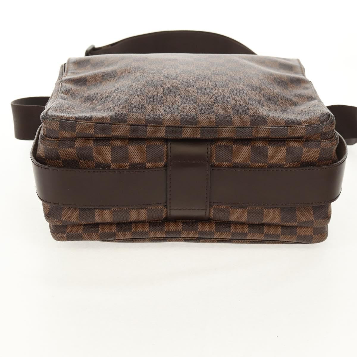 Louis Vuitton Naviglio Handbag Damier, BROWN, CANVAS, Shoulder bag