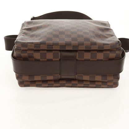 Louis Vuitton Naviglio Handbag Damier, BROWN, CANVAS, Shoulder bag