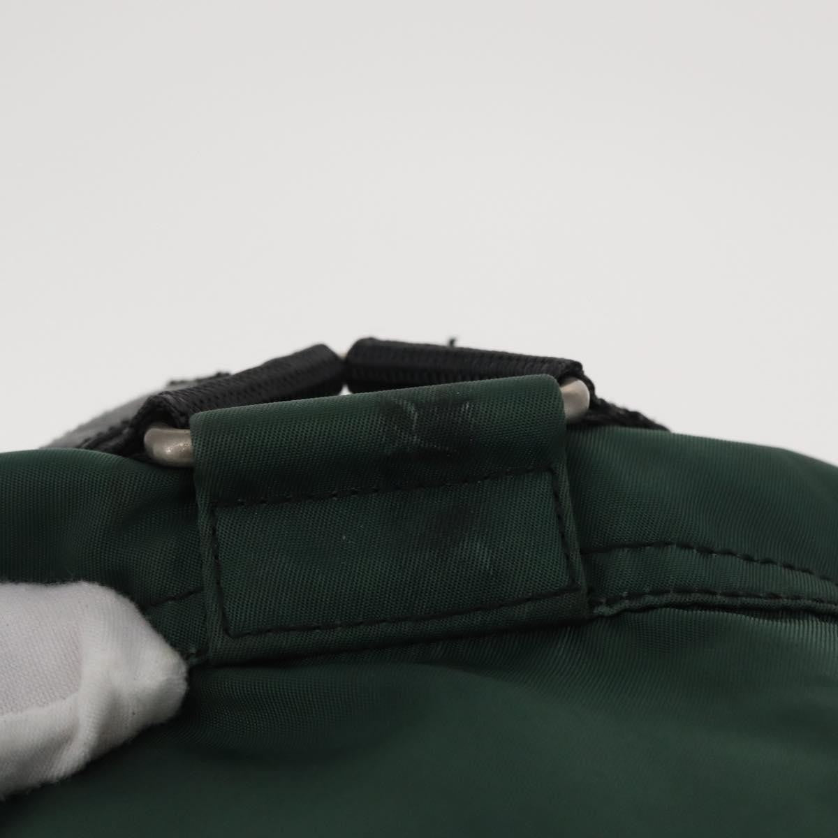 Prada Front Pocket Backpack Tessuto, GREEN, NYLON, Backpack