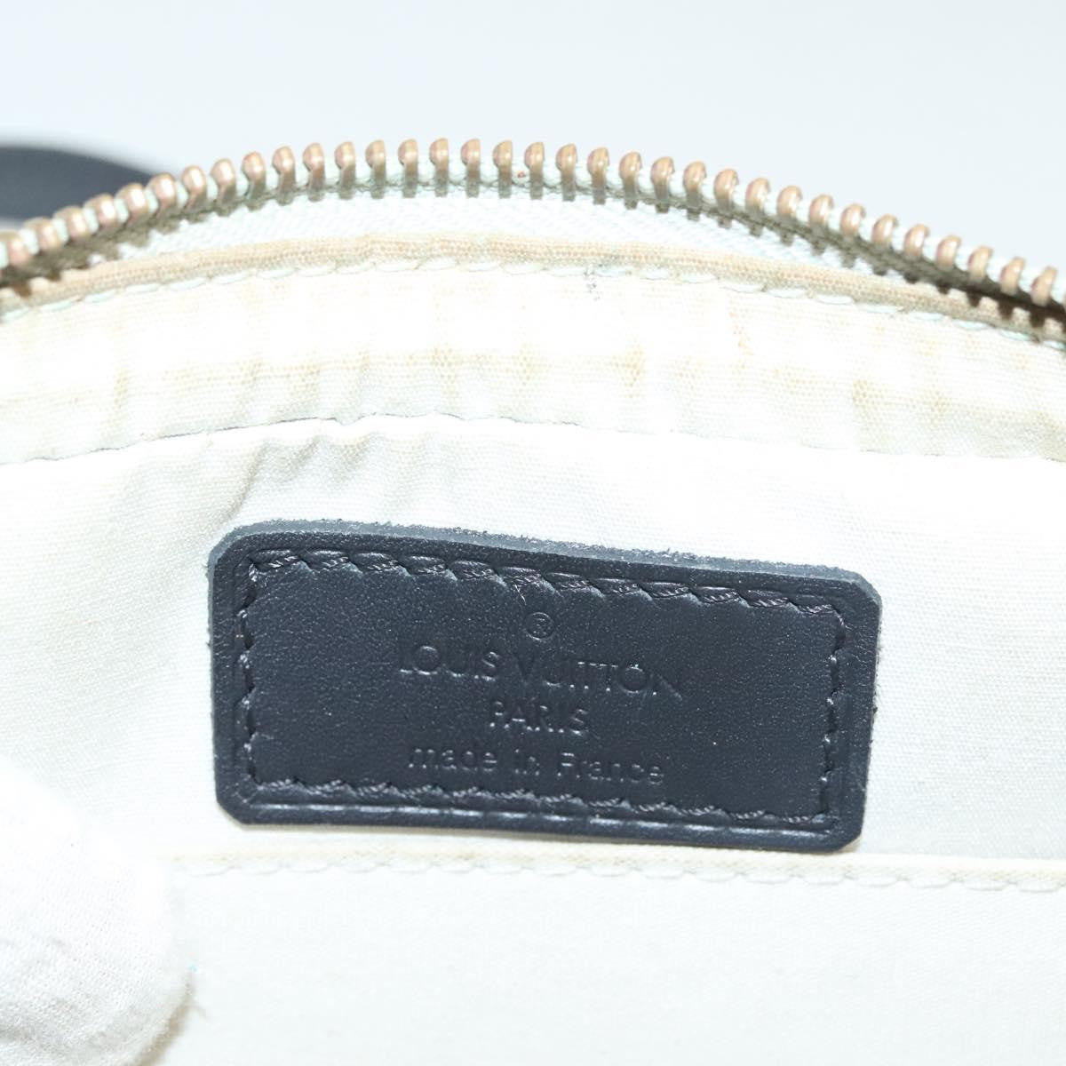 Louis Vuitton Juliette Crossbody Bag Mini Lin, BLUE, CANVAS, Crossbody bag