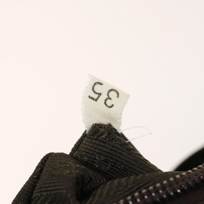 Prada Vela Double Front Pocket Backpack Tessuto with Saffiano Leather, KHAKI, NYLON, Backpack