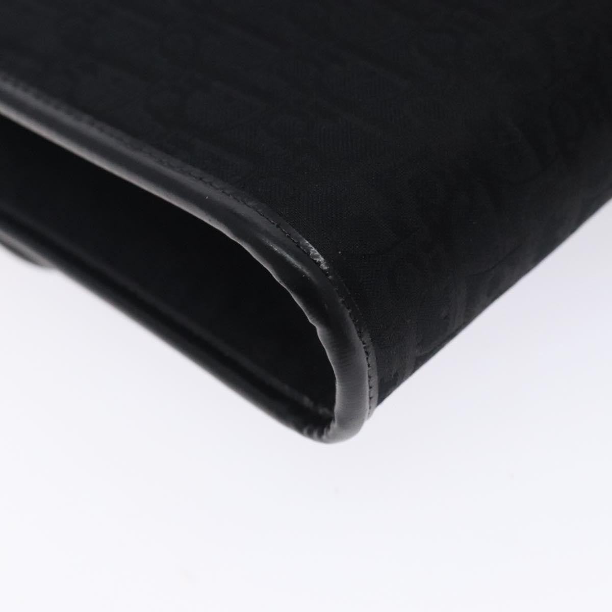 Christian Dior Vintage Trotteur Chain shoulder bag Canvas, BLACK, CANVAS, Shoulder bag