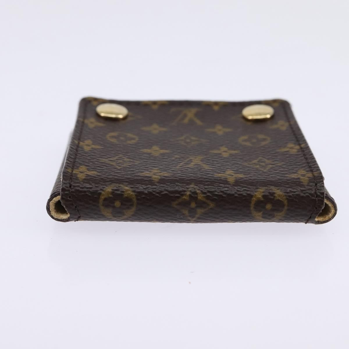 Louis Vuitton CASE JEWELRY BOX Canvas, BROWN, CANVAS, Wallets