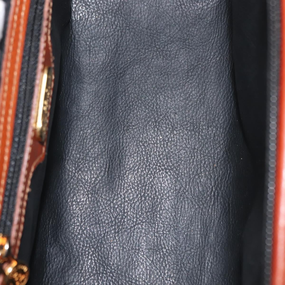 Fendi Vintage Pequin Convertible Boston Bag Coated Canvas, GREEN, CANVAS, Handbag