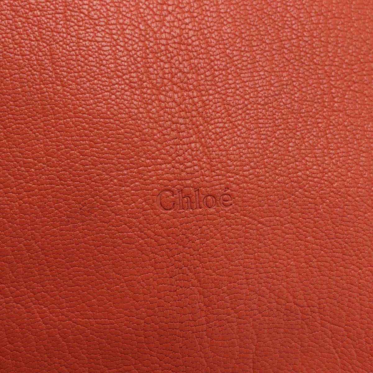 Chloe Dilan Tote Leather, PINK, LEATHER, Tote bag