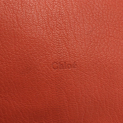 Chloe Dilan Tote Leather, PINK, LEATHER, Tote bag