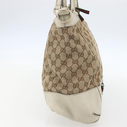 Gucci Mayfair Convertible Tote GG Canvas, BEIGE, CANVAS, Tote bag